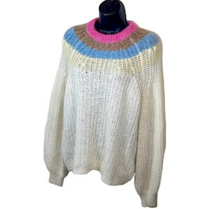 Aritzia Wilfred Saba Sweater Mohair Alpaca Blend  size Medium